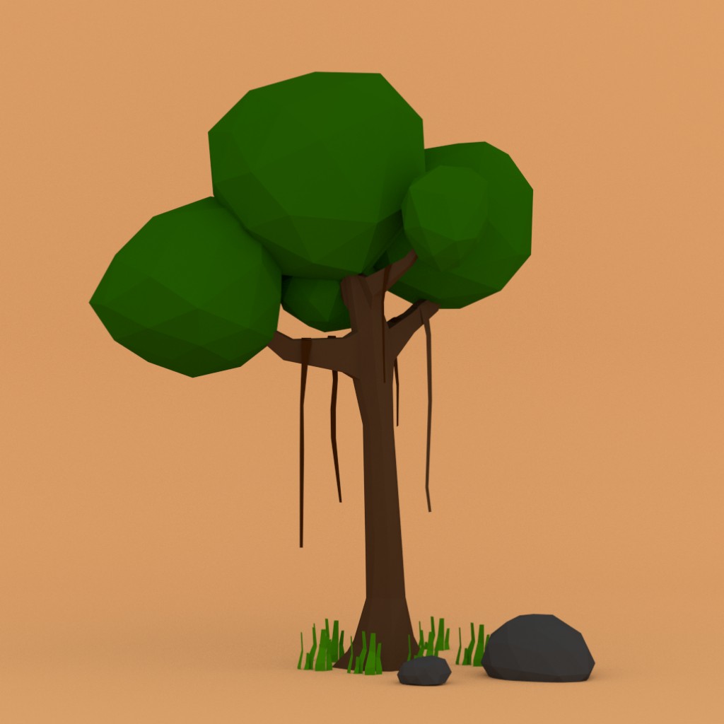 Tree Lowpoly  preview image 1